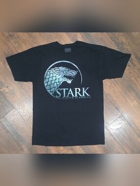 Stark Graphic T‑Shirt - Black